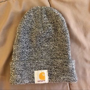 gray carhartt beanie